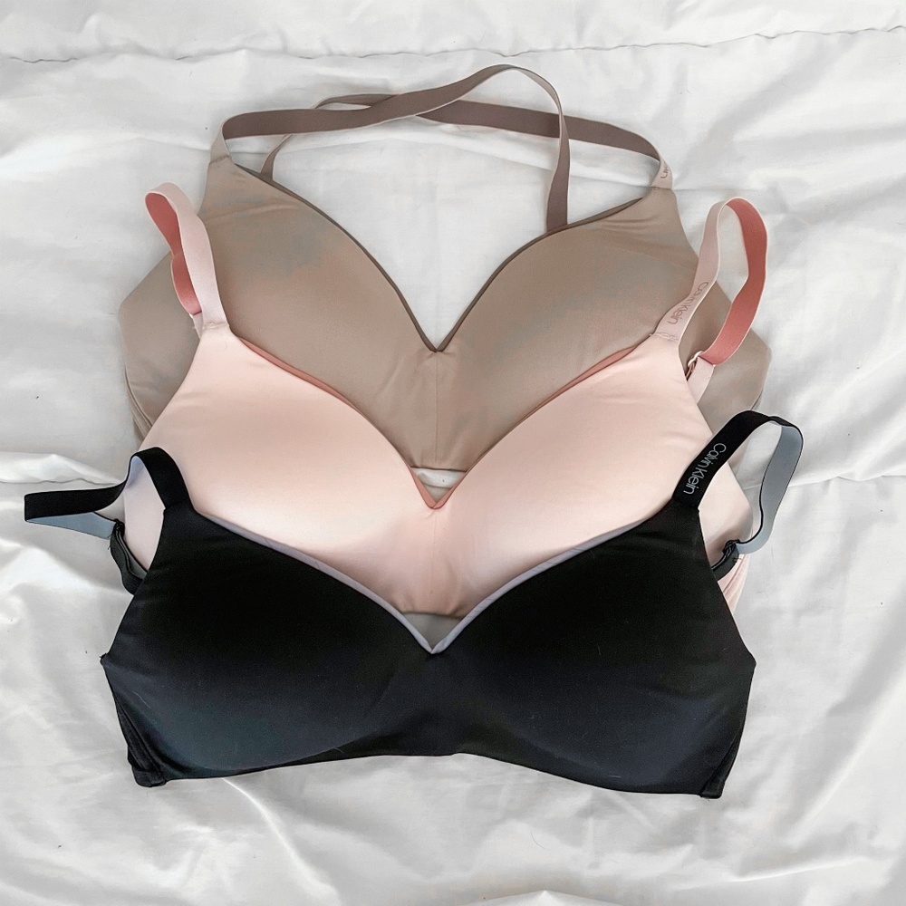 3 Pack Calvin Klein Bralettes